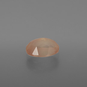 9,17 ctw natürlicher Honig-orange Andesin-Labradorit, Oval Schliff, Transparent