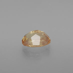 1,91 ctw natürlicher goldener Andesin-Labradorit, Oval Schliff, Transparent