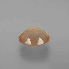 2,90 ctw natürlicher goldener Andesin-Labradorit, Oval Schliff, Transparent