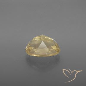 9,17 ctw natürlicher Creme Andesin-Labradorit, Oval, Transparent