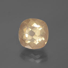 9,17 ctw natürlicher Honig-orange Andesin-Labradorit, Kissenschliff, Transparent