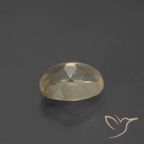9,17 ctw natürlicher Creme Andesin-Labradorit, Oval, Transparent