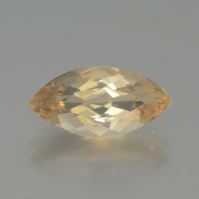 2,18 ctw natürlicher orangefarbener Andesin-Labradorit, Marquise, Transparent
