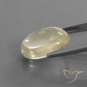9,17 ctw natürlicher Creme Andesin-Labradorit, Oval, Transparent