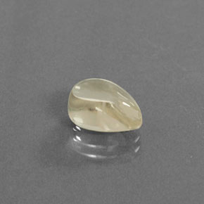 3,28 ctw natürlicher gelber Andesin-Labradorit, Birnenform, Transparent