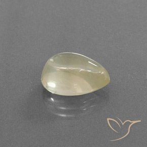 9,17 ctw natürlicher Creme Andesin-Labradorit, Birnenform, Transparent