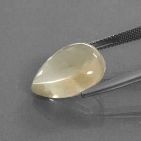 8,93 ctw natürlicher Gold Andesin-Labradorit, Birnenform, Transparent