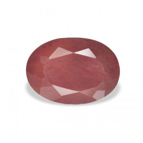 9,17 ctw natürlicher Medium Dark-Pink Andesin-Labradorit, Oval, Lichtdurchlässig