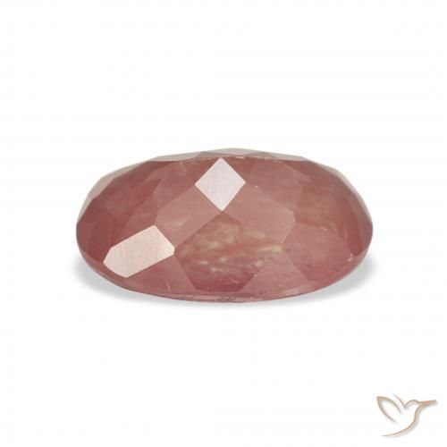 9,17 ctw natürlicher Blutrot Andesin-Labradorit, Kissen, Transparent