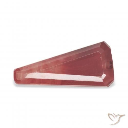 2.07ct Natürlicher Mittelrot Andesin-Labradorit, Fantasie, Transparent