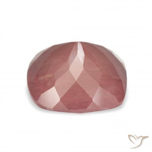 9,17 ctw natürlicher Mittelrot Andesin-Labradorit, Kissen, Transparent
