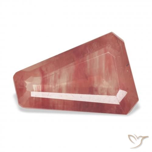 3.71ct Natürlicher Blutrot Andesin-Labradorit, Fantasie, Transparent