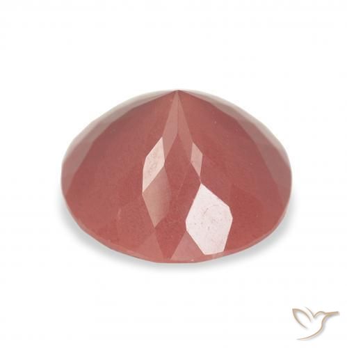 9,17 ctw natürlicher Blush Rot Andesin-Labradorit, Runden, Lichtdurchlässig