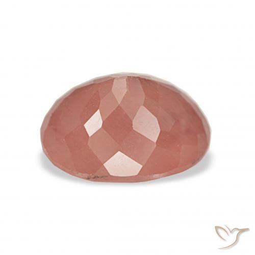 9,17 ctw natürlicher Mittelrot Andesin-Labradorit, Oval, Transparent