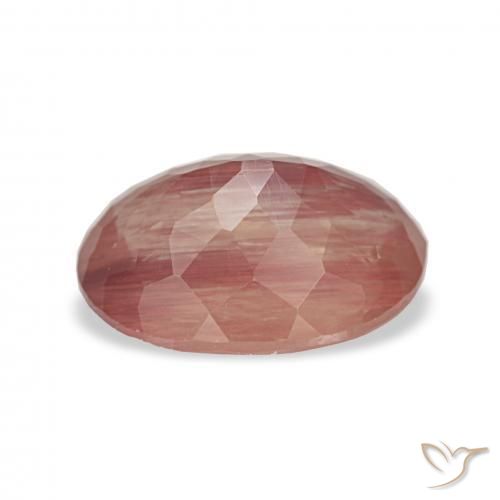 9,17 ctw natürlicher Blutrot Andesin-Labradorit, Oval, Transparent