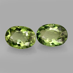  ct natürliche grüner Apatit-Edelsteine, Oval Schliff, VS