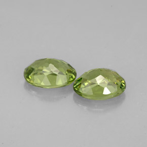  ct natürliche grüner Apatit-Edelsteine, Oval Schliff, VS
