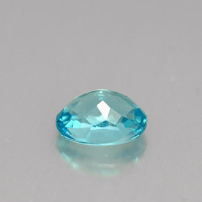 0,94 ctw natürlicher Hellblau Apatit, Oval Schliff, VS