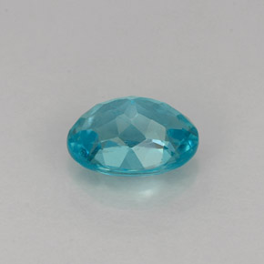 0,95 ctw natürlicher blauer Apatit, Oval Schliff, VS