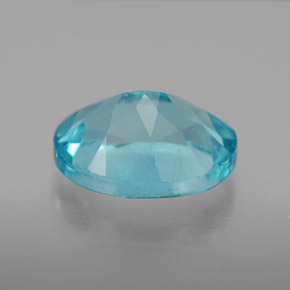3,25 ctw natürlicher blauer Apatit, Oval Schliff, VS