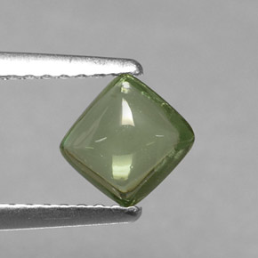 0,72 ctw natürlicher grüner Apatit, Baguette, Transparent