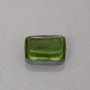 1,21 ctw natürlicher grüner Apatit, Kissenschliff, Transparent