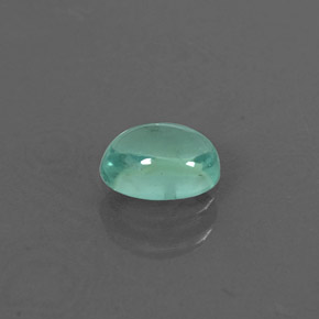 0,47 ctw natürlicher grüner Apatit, Oval Schliff, Transparent