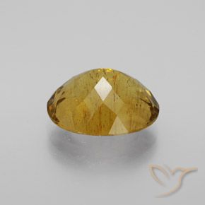 9,17 ctw natürlicher bräunlich-gold Apatit, Oval, VS-SI