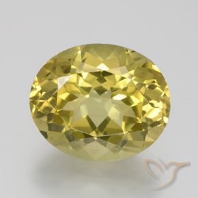 6.53ct Natürlicher Bräunliches Gelb Apatit, Oval, VS