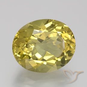 9,17 ctw natürlicher Bräunliches Gelb Apatit, Oval, VS