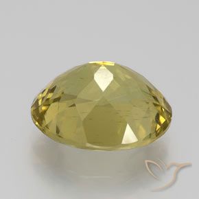 9,17 ctw natürlicher Bräunliches Gelb Apatit, Oval, VS