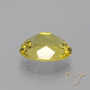 9,17 ctw natürlicher Mittelgelb Apatit, Oval, VS