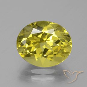 5.60ct Natürlicher Ananas Gelb Apatit, Oval, VS