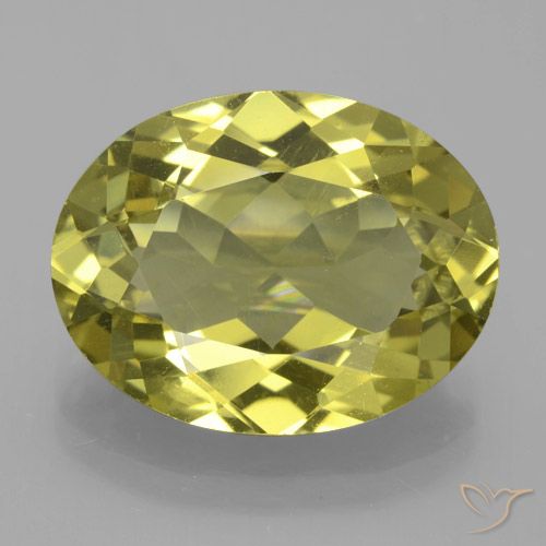 9.60ct Natürlicher Erdiges Gelb Apatit, Oval, VS