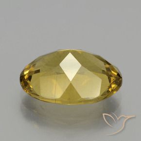 9,17 ctw natürlicher Golden Apatit, Oval, VS-SI