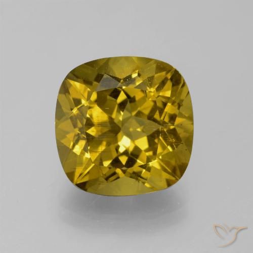 7.58ct Natürlicher Erdnussbraun Apatit, Kissen, VS