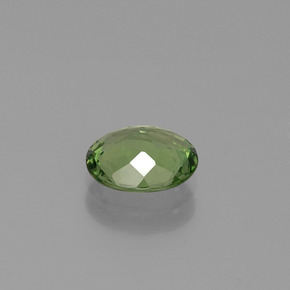 0,96 ctw natürlicher grüner Apatit, Oval Schliff, VVS