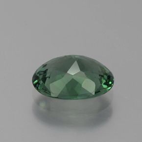 1,62 ctw natürlicher grüner Apatit, Oval Schliff, VS