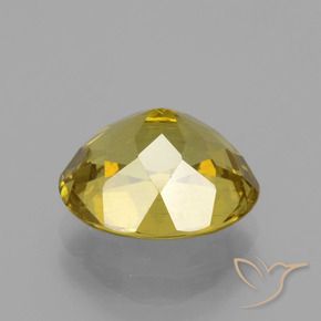 9,17 ctw natürlicher Mittelgelb Apatit, Oval, VS