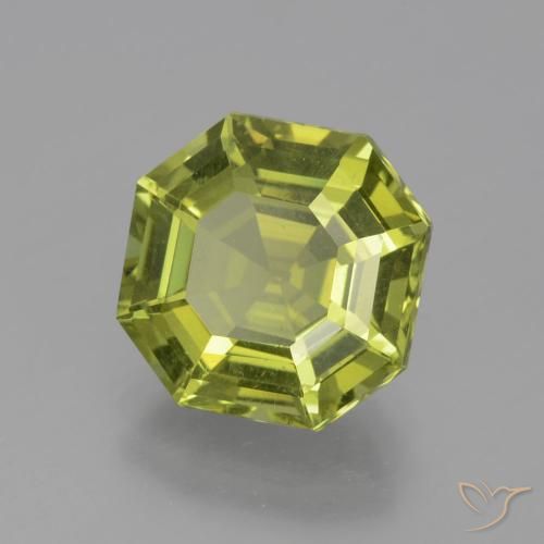 9,17 ctw natürlicher Medium Light Green Apatit, Oktagonschliff, VS