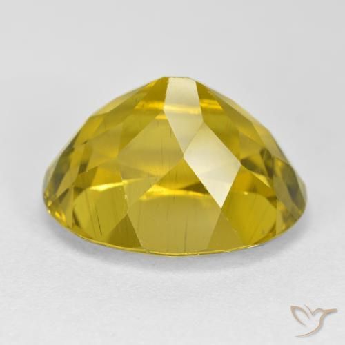 9,17 ctw natürlicher Dijon Gelb Apatit, Oval, VS