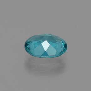 1,40 ctw natürlicher blauer Apatit, Oval Schliff, VS