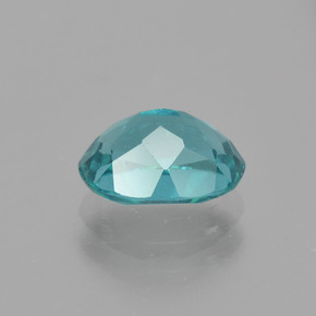 1,38 ctw natürlicher blauer Apatit, Oval Schliff, VS