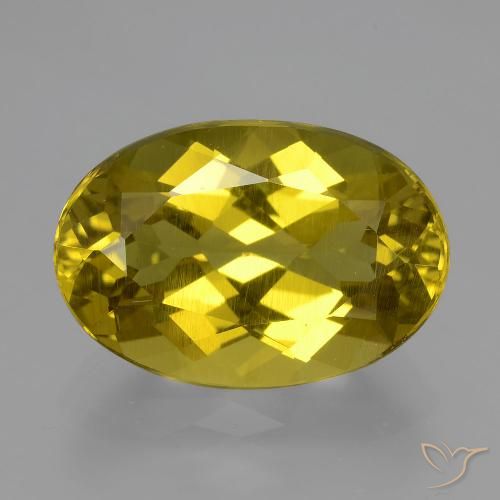 9.00ct Natürlicher Bräunliches Gelb Apatit, Oval, VS