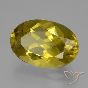 9,17 ctw natürlicher Bräunliches Gelb Apatit, Oval, VS