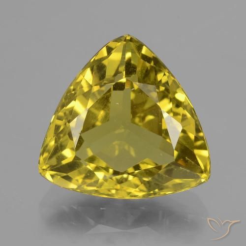8.95ct Natürlicher Herbstgelb Apatit, Trillion, VS