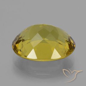 9,17 ctw natürlicher Dijon Gelb Apatit, Oval, VS