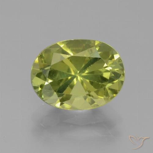 3.53ct Natürlicher Medium Light Green Apatit, Oval, VVS-VS