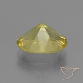 9,17 ctw natürlicher Blasses Gelb Apatit, Oval, VS