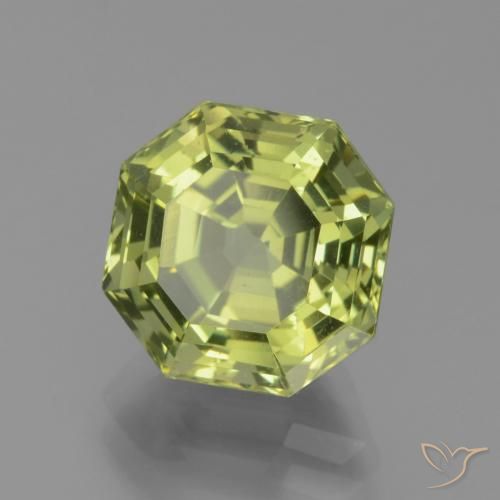 9,17 ctw natürlicher Medium Light Green Apatit, Oktagonschliff, VS